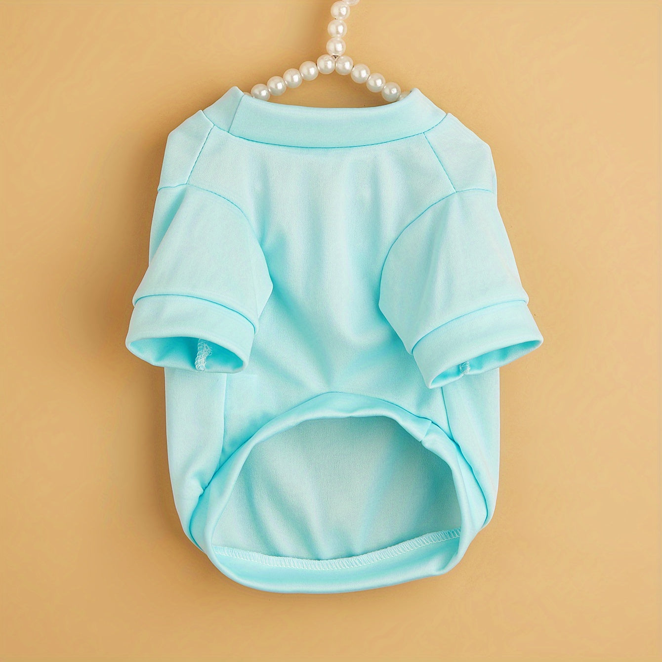 Pet T-Shirt Quick Dry Summer Dog Tee Casual Knit Polyester Small Medium Toy