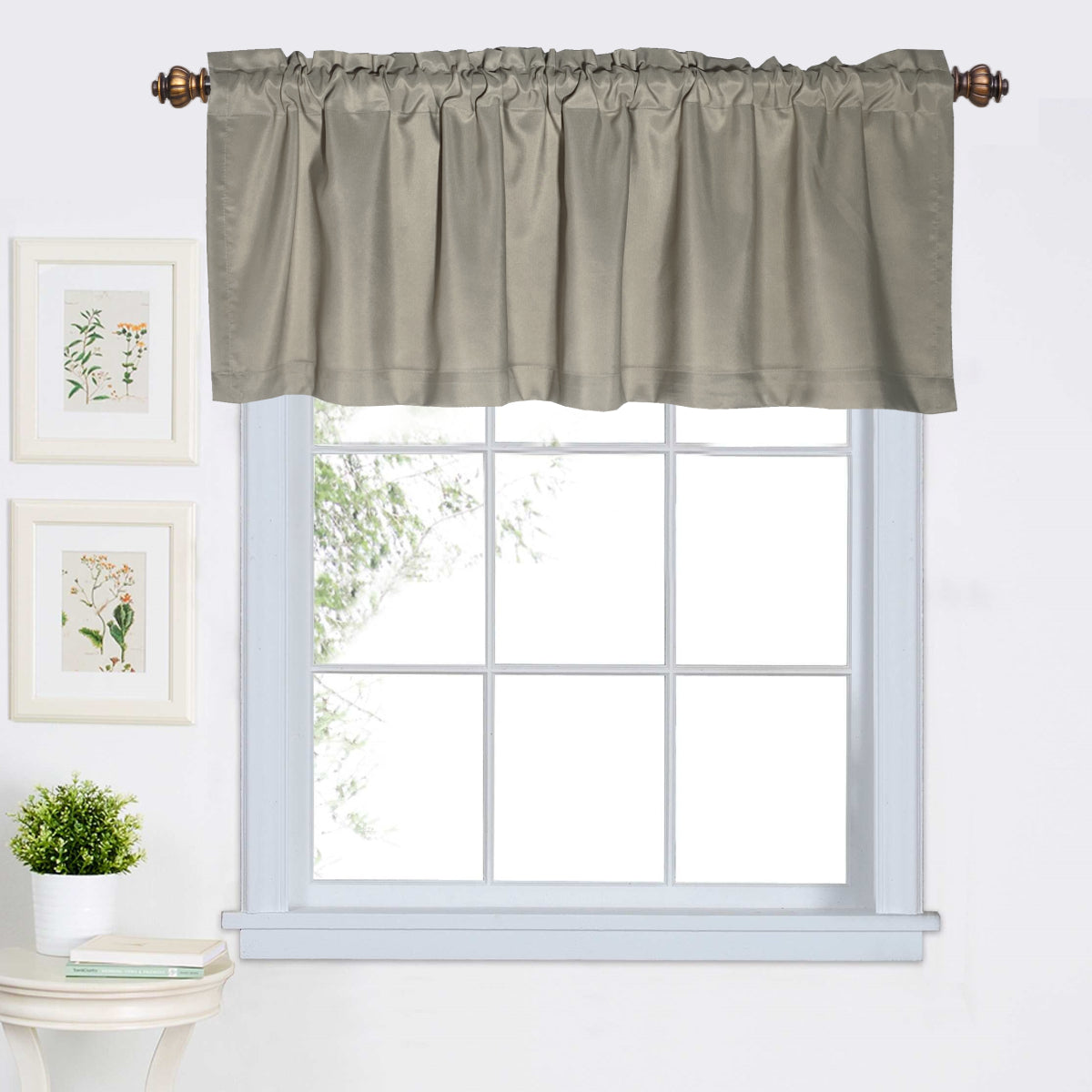 Single Coffee Half Curtain Door Curtain Made of Plain Nylon for Privacy and Light Control