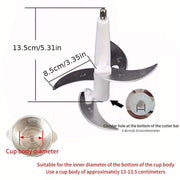 Replacement Meat Grinder Parts Blade and Food Crusher for 2L 3L 4L Models