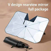 Car Sunshade Umbrella Foldable Windshield Sunblock Vehicle-Mounted Shade