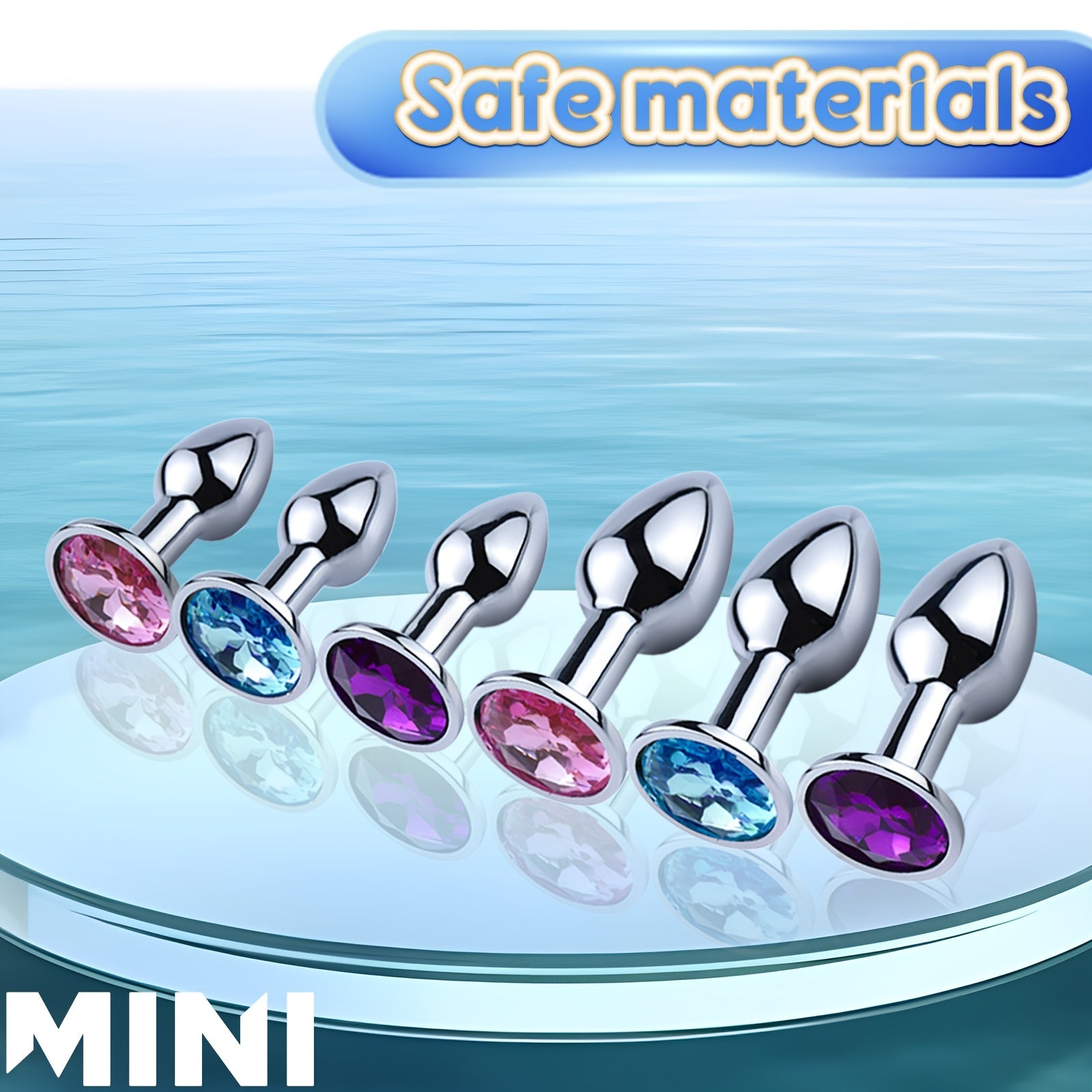 Ayollar Erkaklar Juftliklar Rostdan Qilichli Qotishli Polad Anal Plagin Yurak Shaklidagi Orqa O'yinchoq Seks O'yinchoqi