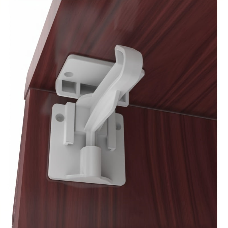 Childproofing Drawer and Cabinet Locks 6-Pack Phthalate-Free ABS No Tools Needed