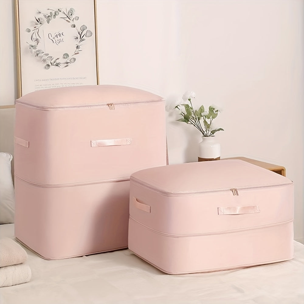 Polyester Storage Bag for Comforter Quilt Bedding Self-Compression Expandable Space Saver