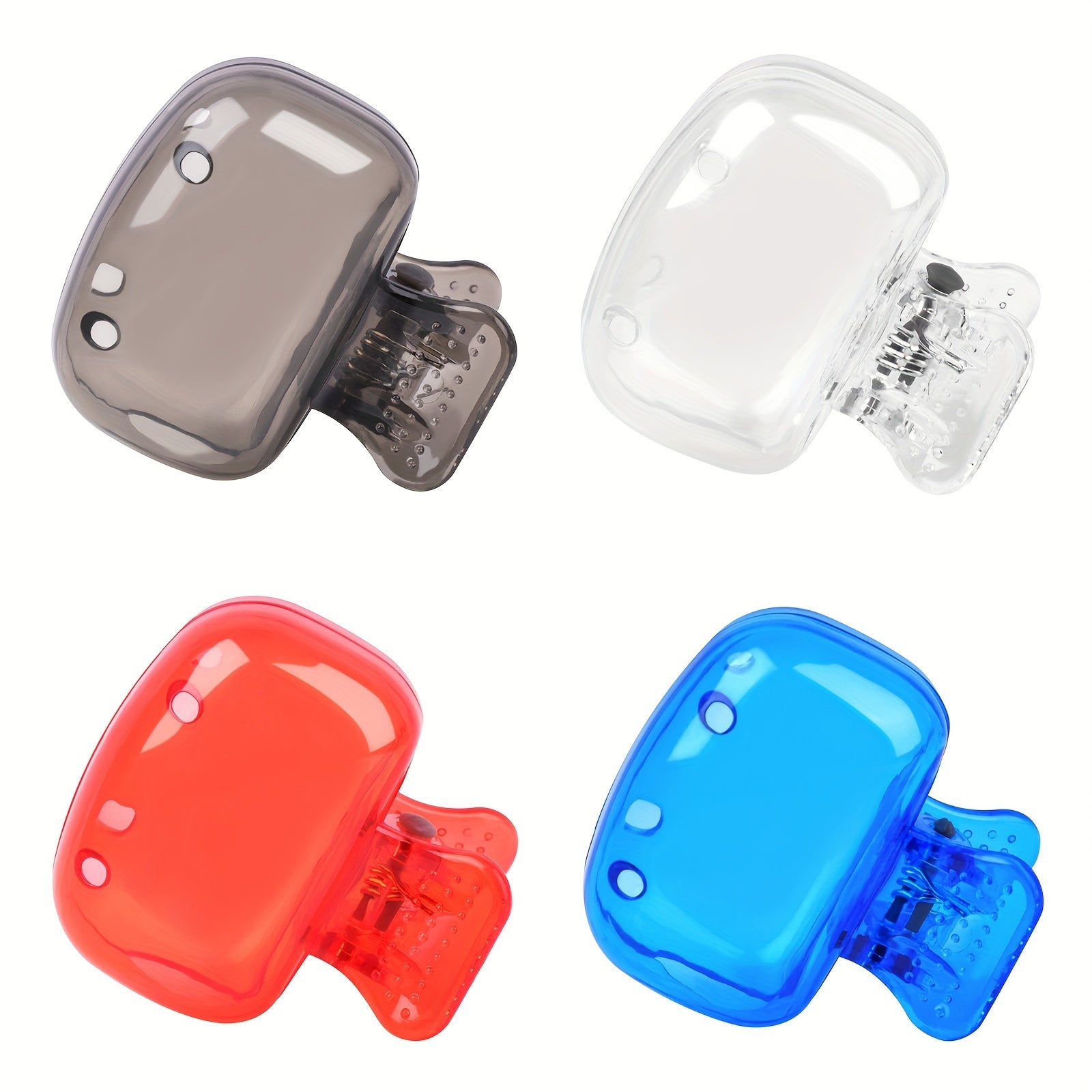 4 Pack Travel Toothbrush Cover Cases Portable Storage Box Toothbrush Protector