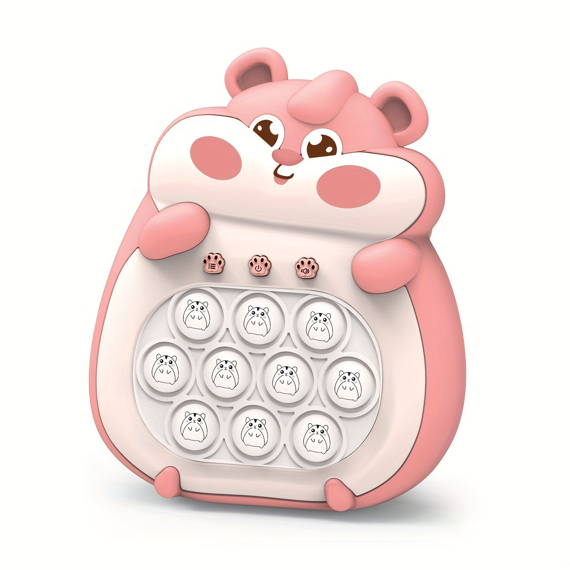 Consola de juegos portátil para niños de 3+ años con 4 modos, 999 niveles, luces, rompecabezas y burbujas