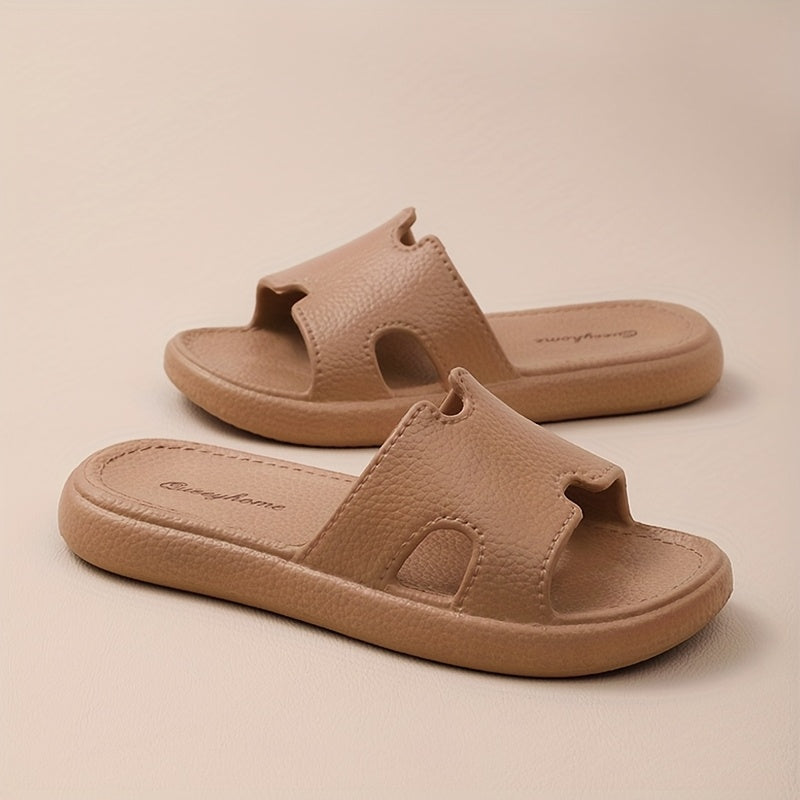 Women's Flat Slides Eva Open Toe Comfortable Indoor Outdoor Shoes