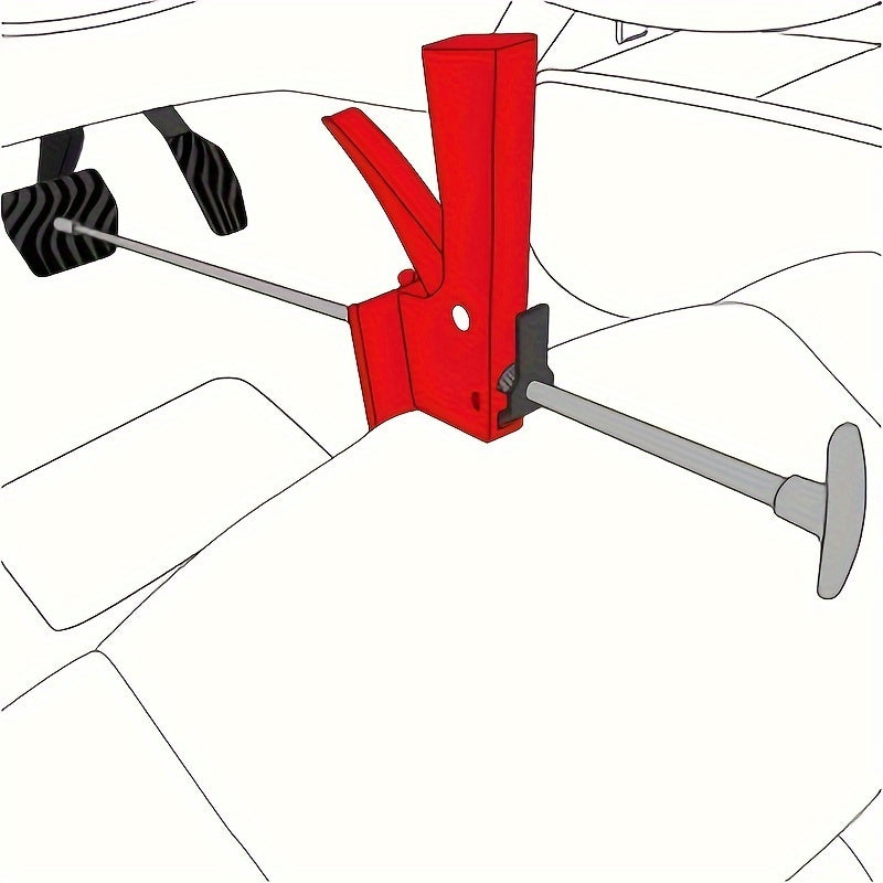 Adjustable Brake and Accelerator Pedal Depressor Tool for Cars and Trucks