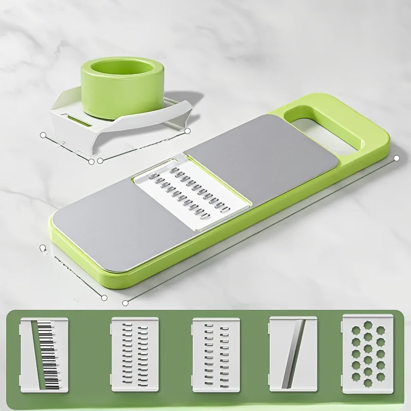 Multi-Functional Stainless Steel Kitchen Tool Grater Shredder Slicer Julienne Peeler