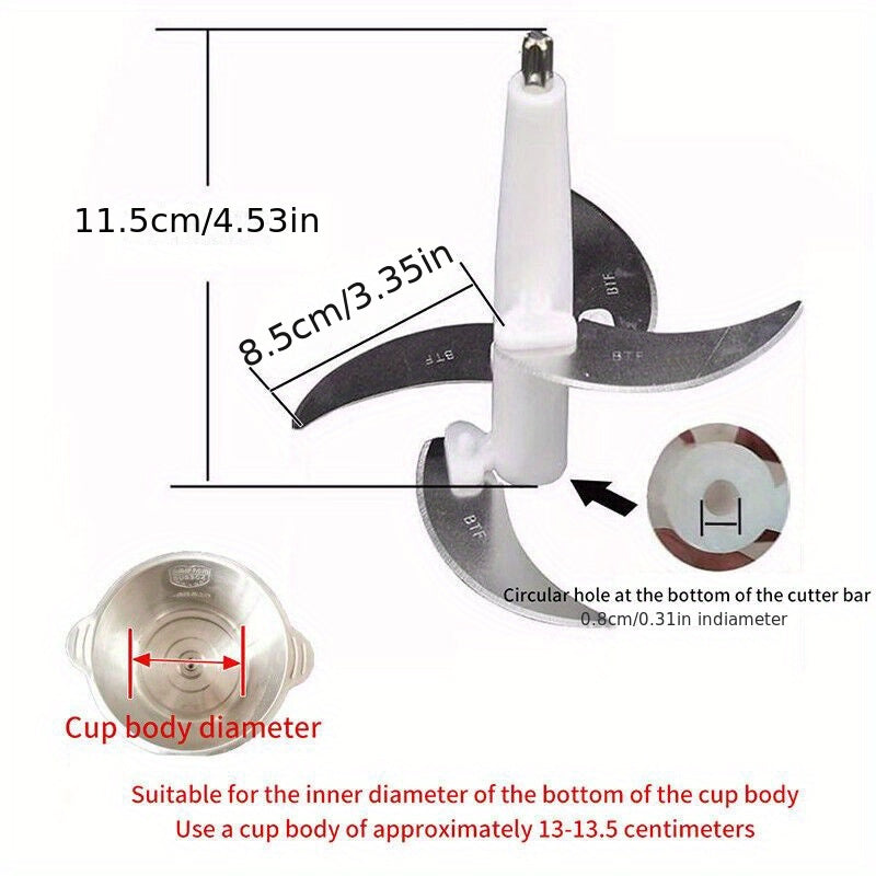 Replacement Meat Grinder Parts Blade and Food Crusher for 2L 3L 4L Models