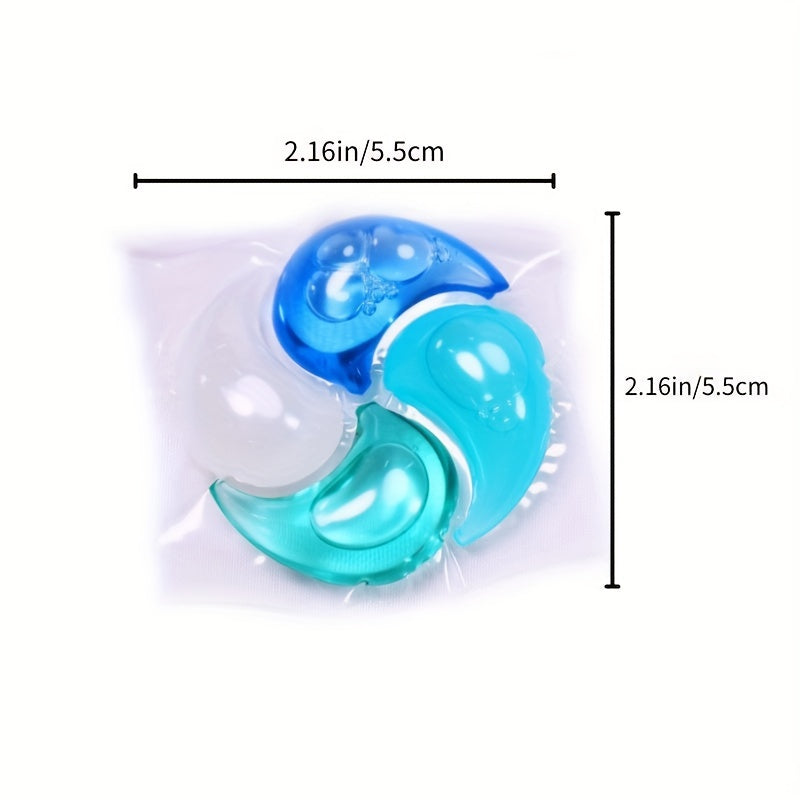 4in1 Laundry Detergent Pods Pack of 7 or 30 for Strong Cleaning and Long-Lasting Fragrance