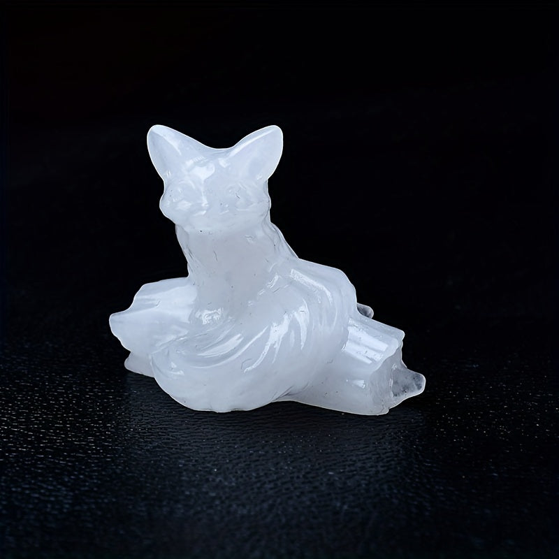 Tabiiy toshdan yasalgan to'qqiz ta sharchali fox oymasi, uy bezaklari va sovg'alar uchun