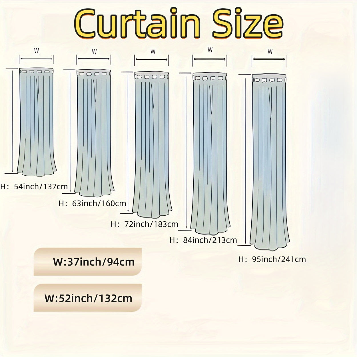 Panel de cortina opaca con aislamiento térmico y ojales de poliéster para dormitorio