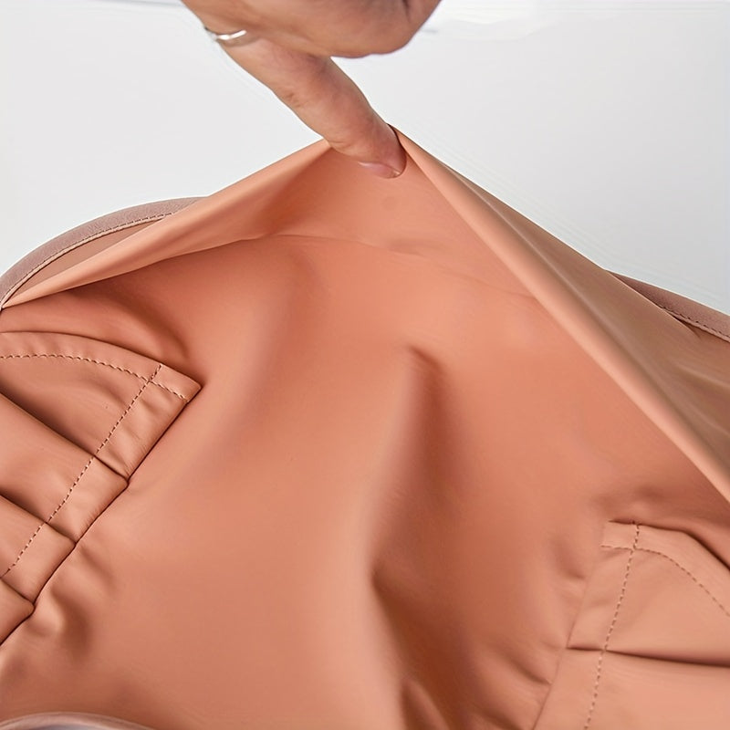 Babero impermeable para alimentar con diseño de alas de ángel, material PU, para regalos de vacaciones