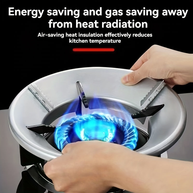 Durable Windproof Fireproof Cover for Gas Stove Heat Insulation Universal