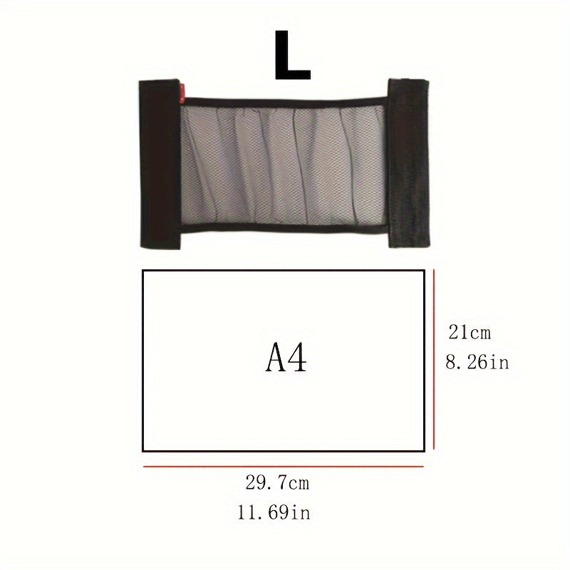 Органайзер для багажника автомобиля с эластичными сетчатыми ремнями, автомобильный аксессуар