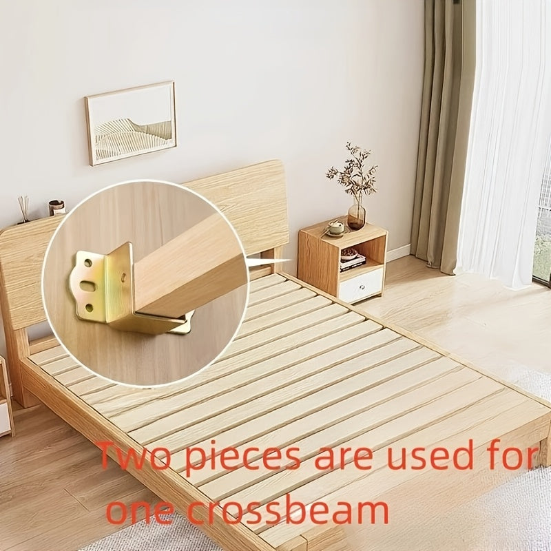 28-Piece Bed Corner Brackets and Screws for Wooden Furniture Support