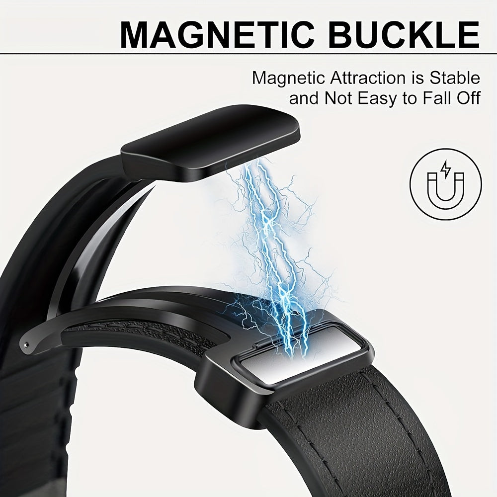 Magnetic Buckle Watch Band for Apple Watch Ultra Series 9/8/7/6/5/4/3/2/1/SE