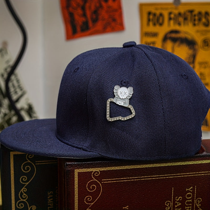 Мужской зажим для шляпы из цинкового сплава, стильный аксессуар из нетканого материала, подарок