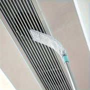 Under-Bed Duster with Static Dust Absorption, Stainless Steel Crevice Cleaner