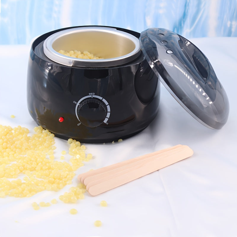 Plug-In Hair Removal Wax Kit for Legs and Nose European Standard