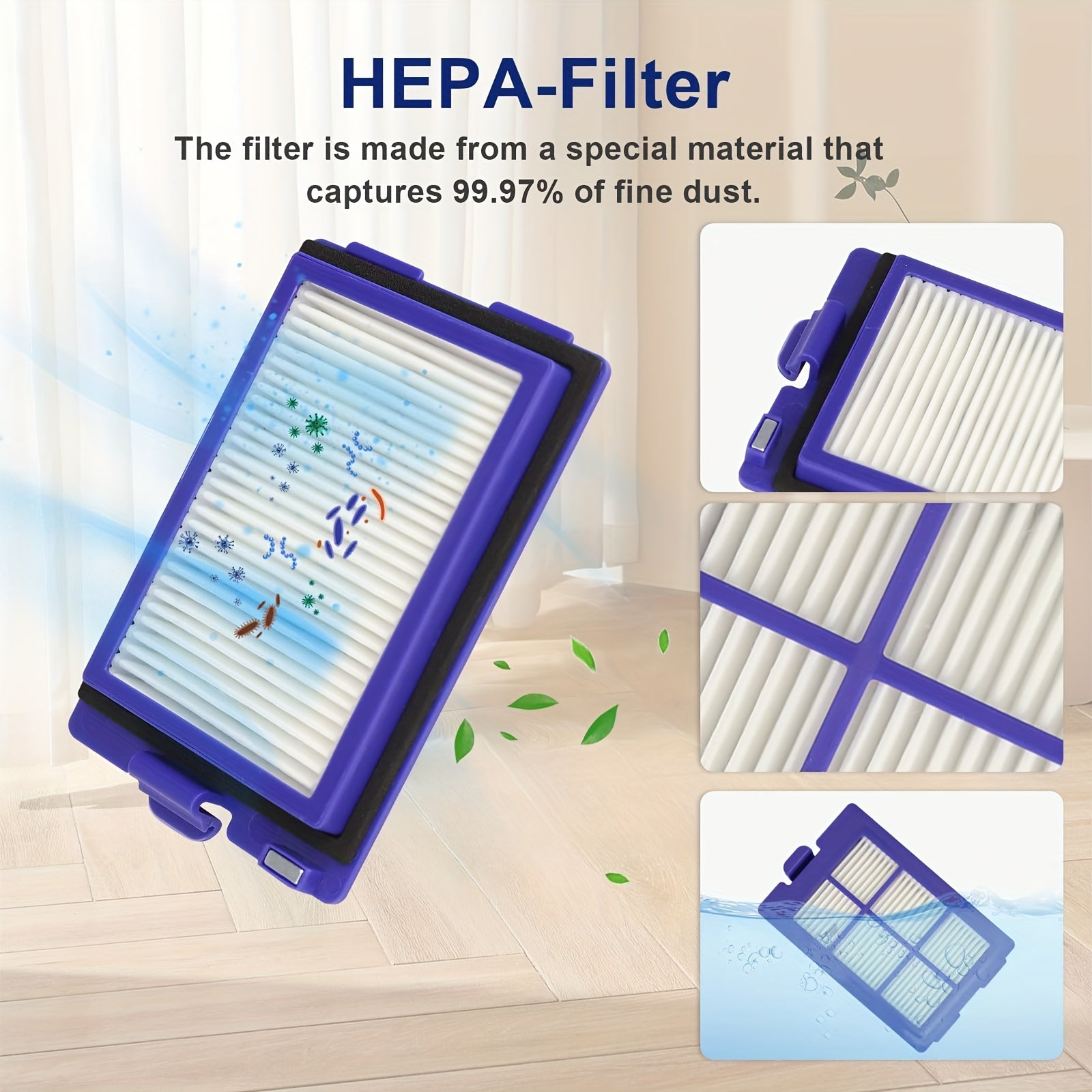 Replacement Floor Attachment Parts for RoboVac X8/X8 Hybrid Plastic Accessories