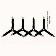 Set of 2 Adjustable Bed Sheet Clips for Deep Mattresses and Thick Bedding