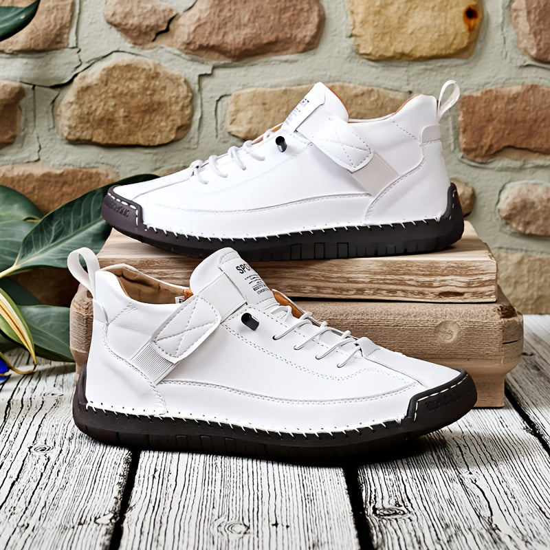 Women Retro Slip-On Ankle Boots Microfiber All-Season Casual Footwear