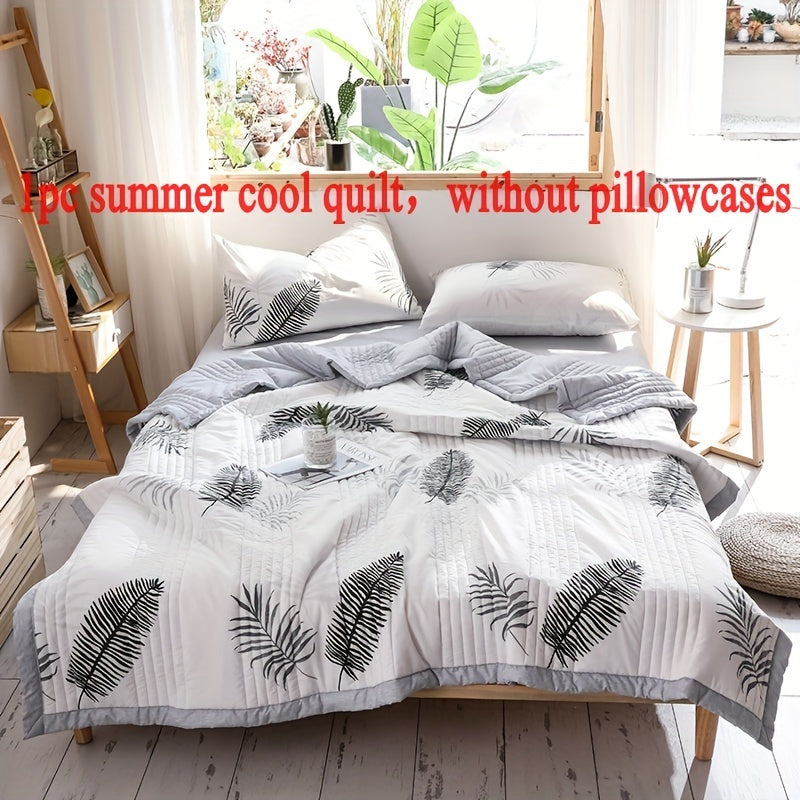 Edredón con patrón floral hipoalergénico para camas individuales y dobles, de poliéster para todas las estaciones