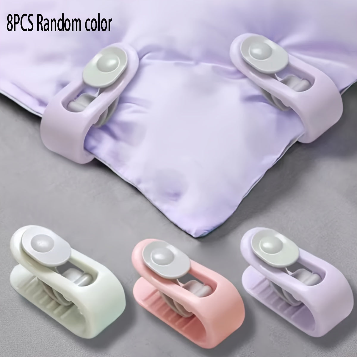 Duvet Cover Clips 4/8 Piece Non-slip Sheet Fasteners for Bedding