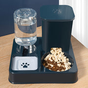 Battery-Free Cat and Dog Food and Water Dispenser Non-Electric