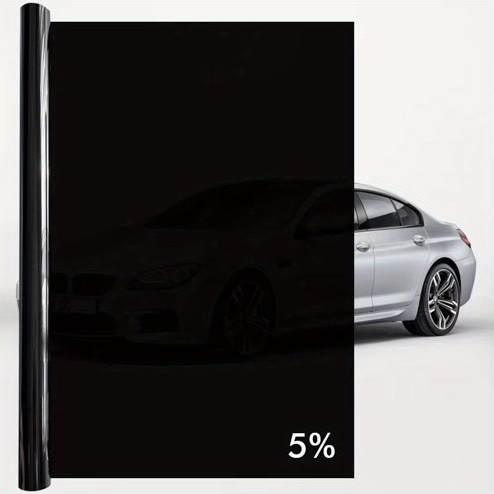 Car Window Film 50x300cm Colored Privacy Tint VLT 5-50% Explosion Proof
