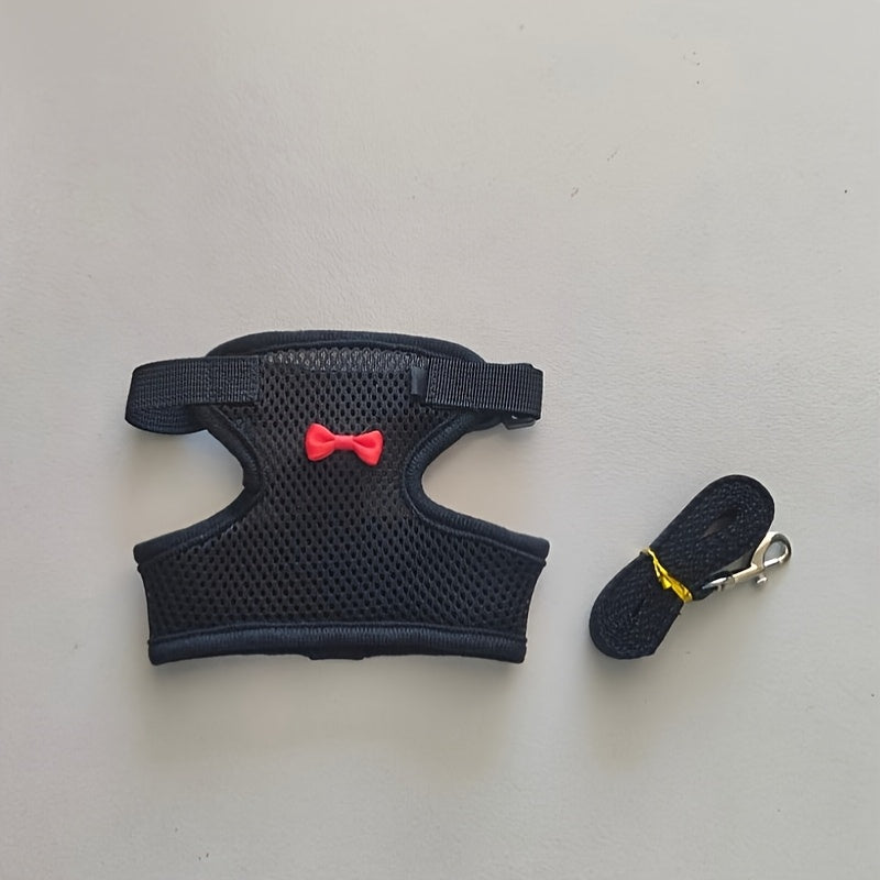 Arnés ajustable para pollo con correa para entrenamiento de aves de corral, chaleco transpirable