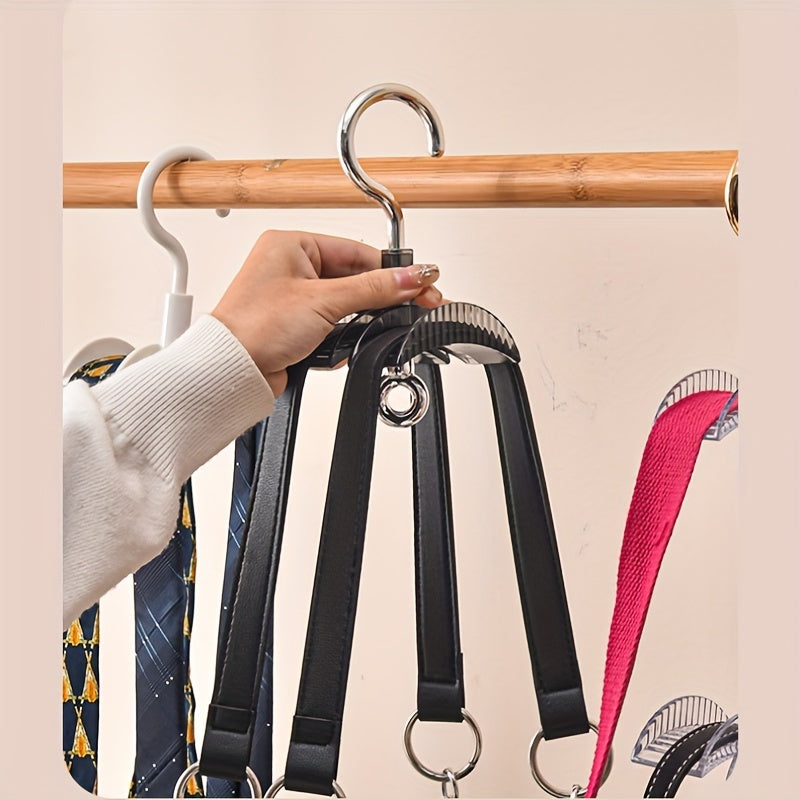 Acrylic Purse Hanger Swivels 360 Degrees Versatile Organizer for Bags Ties Scarves