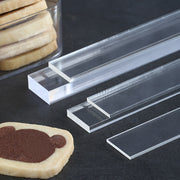 Acrylic Ruler for Baking and Crafting, 29.5cm, 2-10mm Thickness Measurement