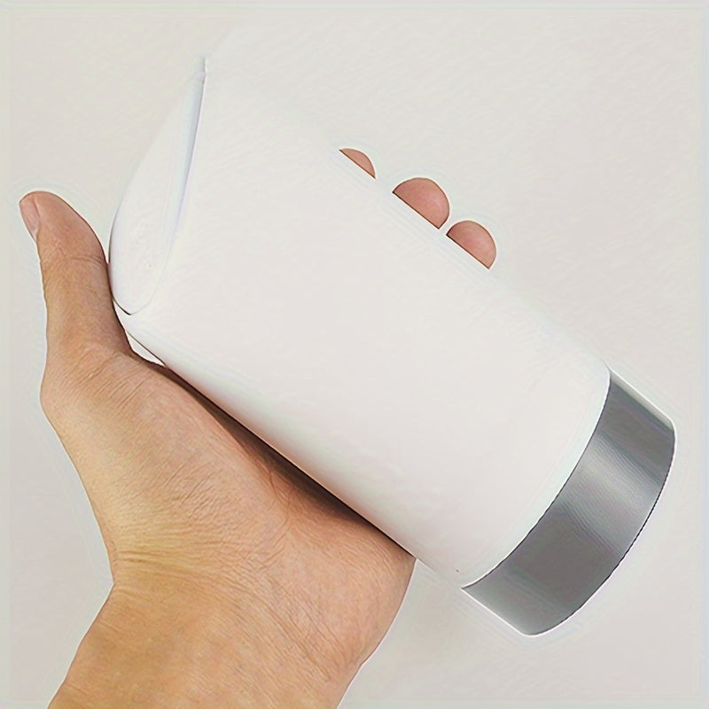 Cubo de basura para coche, caja de almacenamiento de silicona, negro, blanco, conveniente, higiénico