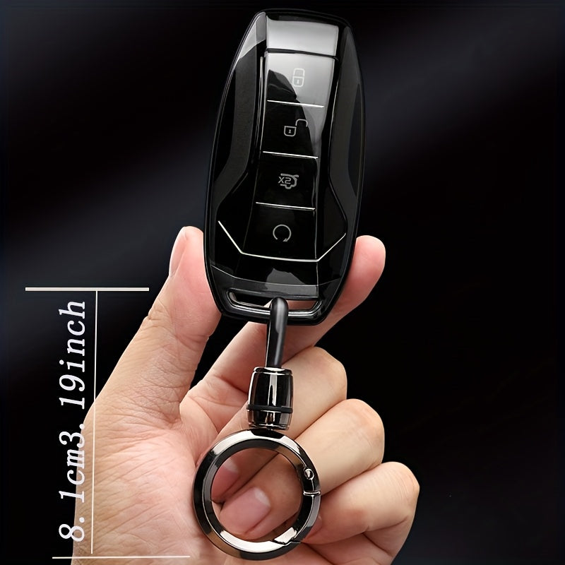 Universal TPU Key Fob Cover for Car Remote Protective Case Transparent Black