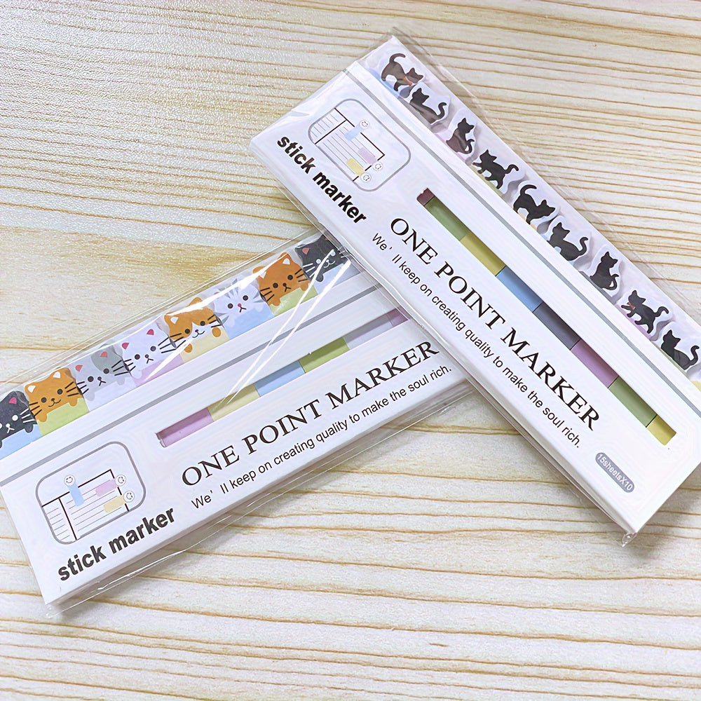 Notas adhesivas index con pegamento para estudiantes oficina papelería escolar