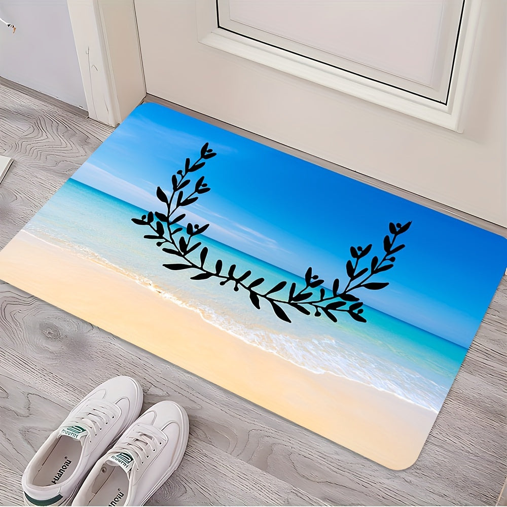 Именной коврик с фамилией, прочный уличный и внутренний входной коврик