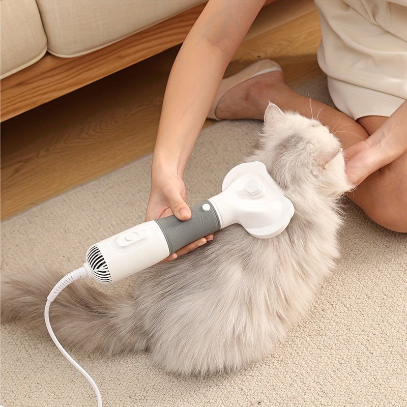 Pet Grooming Dryer for Cats and Dogs with 3 Speed Settings and 3 Modes
