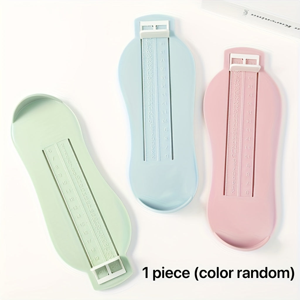 Unisex Plastic Foot Measuring Tape Adjustable Shoe Size Tool