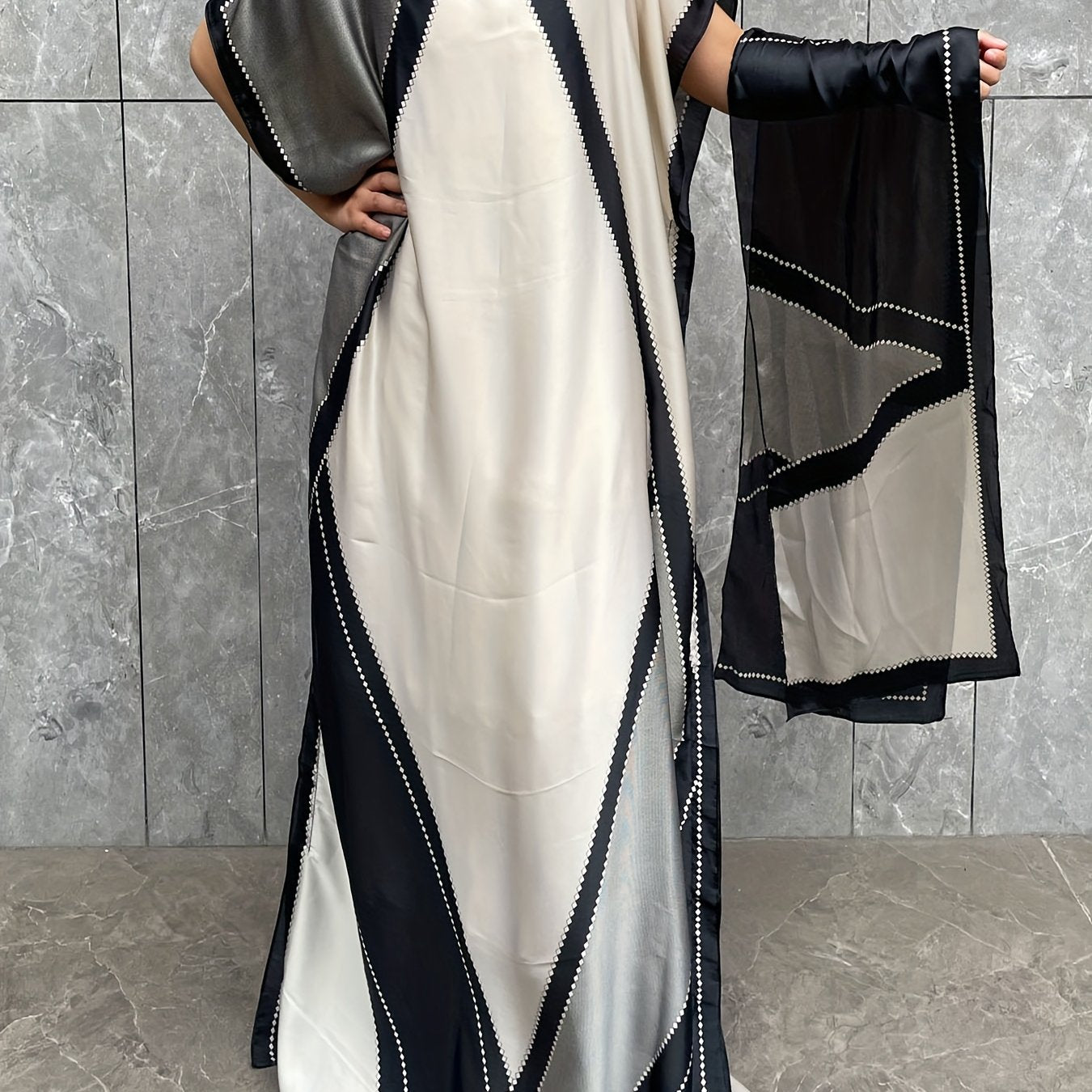 Plus Size Women's Boho Floral Print Maxi Dress Linen Loose Fit Beachwear