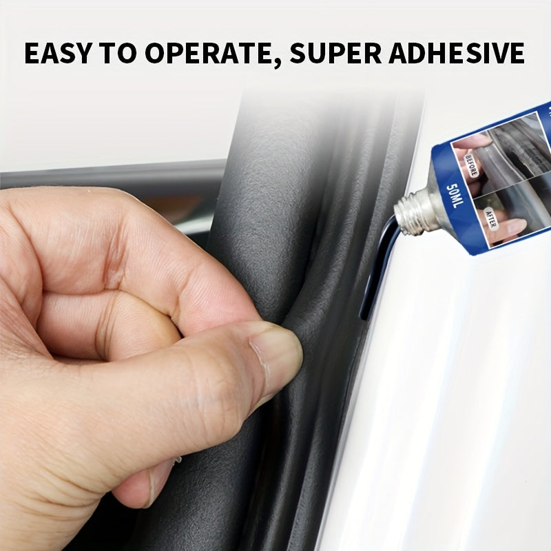 Black Weatherstrip and Gasket Adhesive 1.68oz Tube Sealant Pack