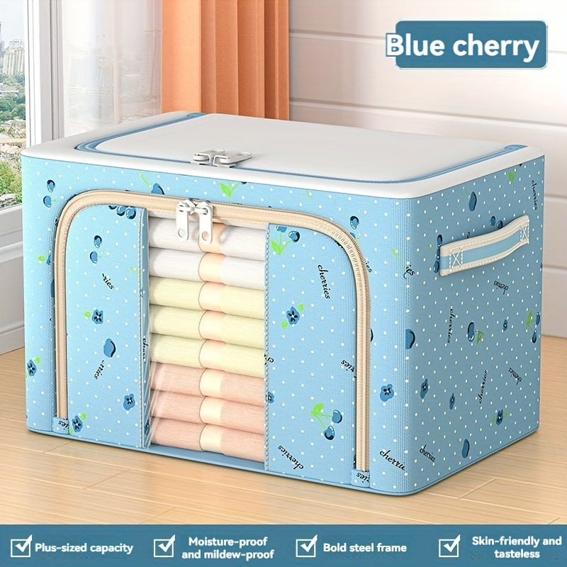 Large Capacity Waterproof Oxford Cloth Storage Bag for Seasonal Under-Bed Organization