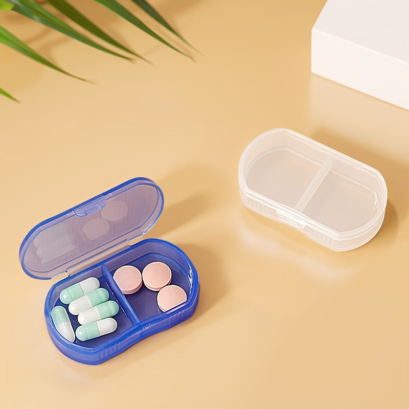 Portable Plastic Medicine Box for Travel and Daily Use