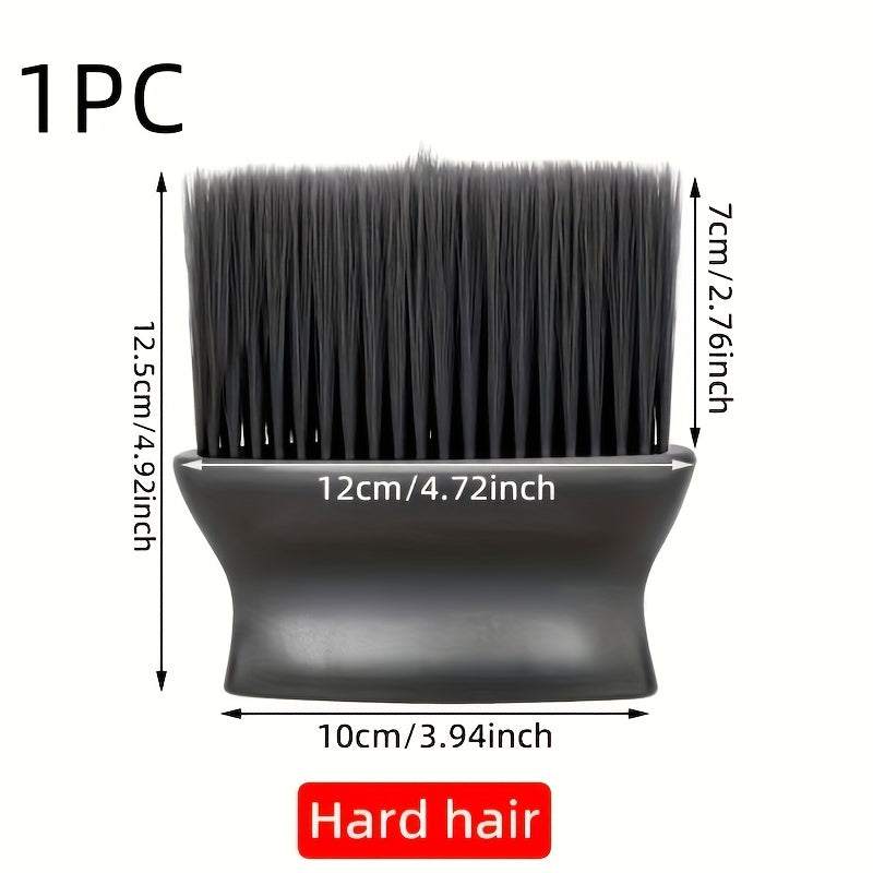 Cepillo de limpieza interior de coche de doble cabeza, cerdas duras negras y suaves amarillas