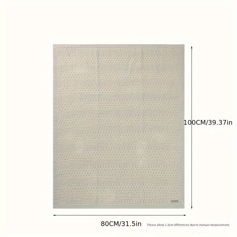 Havo o'tkazadigan to'qilgan yostiqcha, bolalar aravachasi va uy uchun, yengil yashil, osmon moviy, yozgi to'liq rang, shamol o'tkazmaydigan