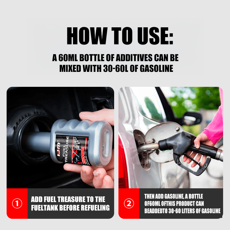Комплект по уходу за топливной системой для бензиновых и дизельных автомобилей, средство для удаления углерода, очиститель двигателя