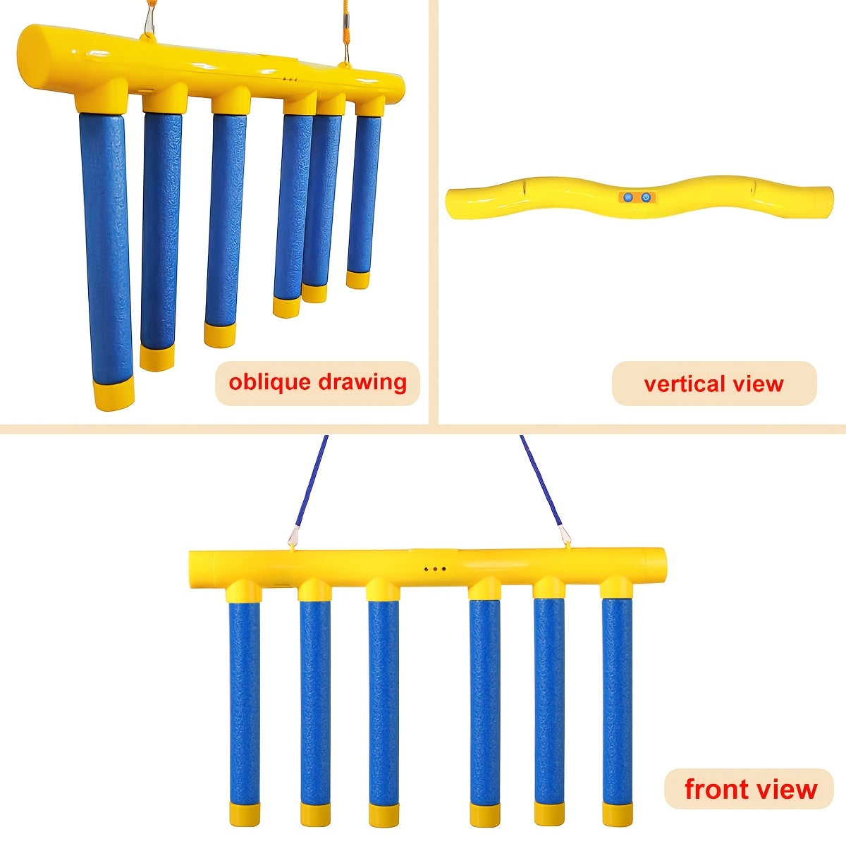 Bolalar uchun tezkor ichki o'yin, reaksiya tezligini va diqqatni oshirish uchun. Turli ranglarda mustahkam plastikdan tayyorlangan.