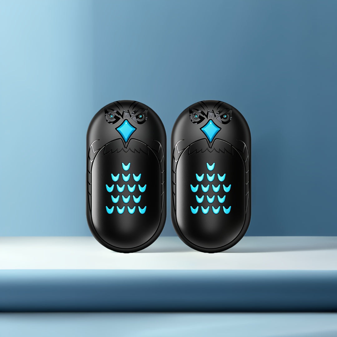 2-Pack Rechargeable Hand Warmers Level 3 Heat USB Portable Pocket Heaters for Outdoor Camping Hunting