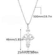 Женское ожерелье-лодочка с кулоном, полая ювелирная украшение, подарок, кулон для йоги